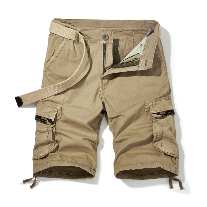 Herren Cargoshorts mit vielseitigen Seitentaschen und verstellbarem Gürtel Echoarchiv