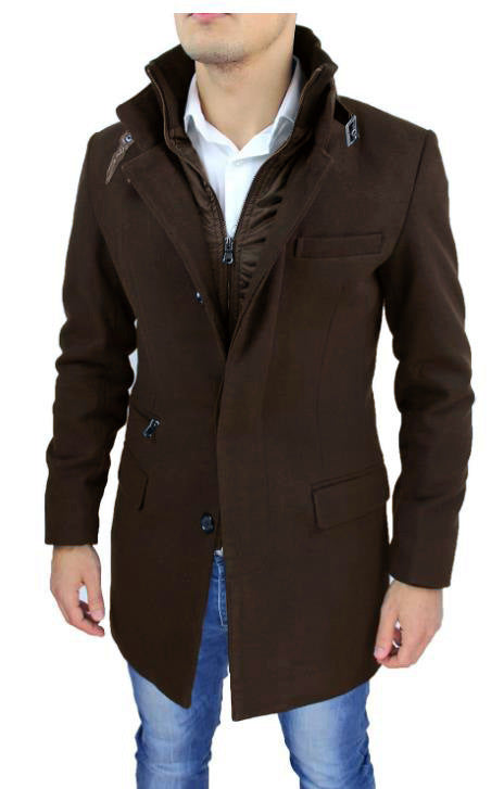 Herren modischer Warmjacke mit innovativem Innenfutter Echoarchiv