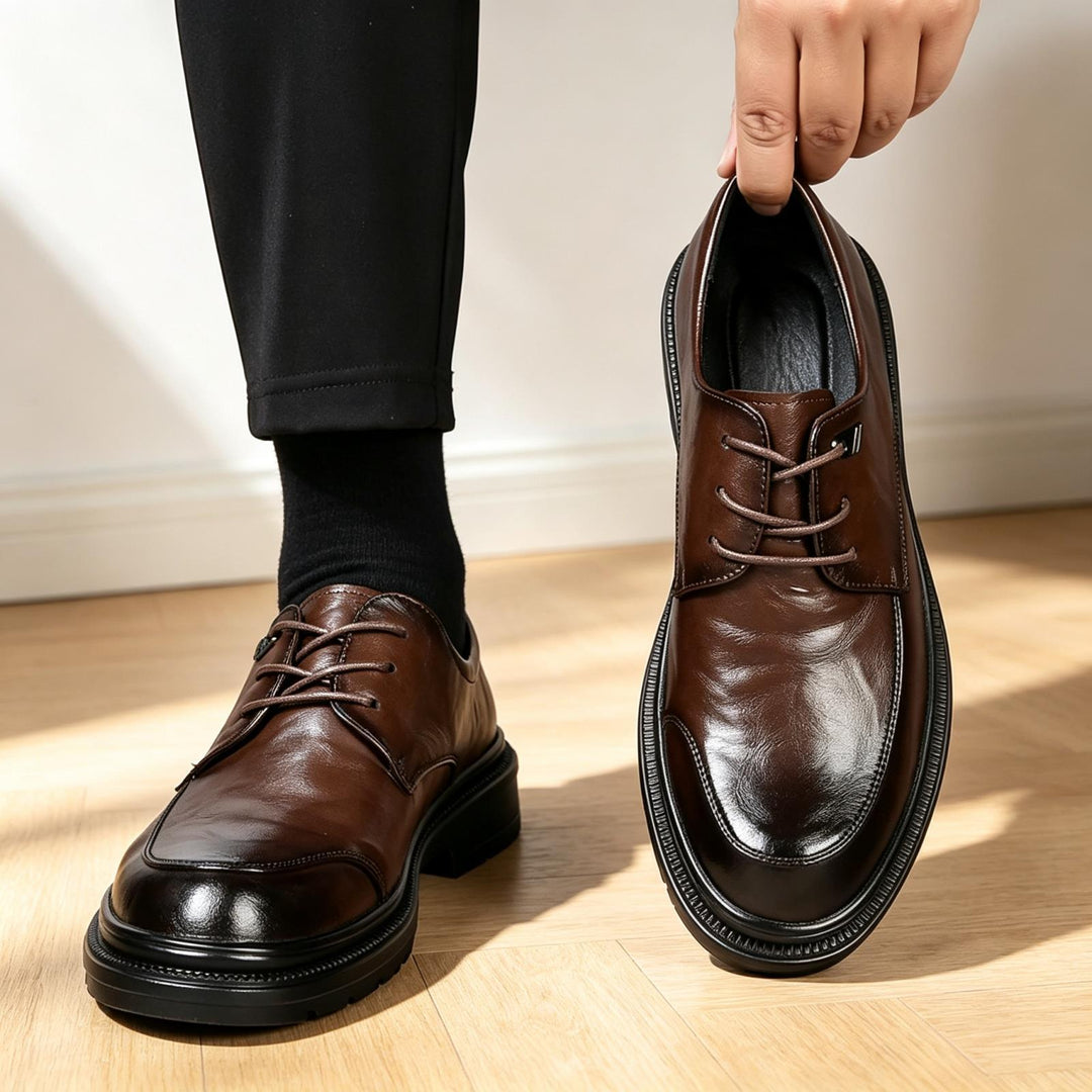 Herren Elegante Schnürschuhe aus hochwertigem Leder Echoarchiv 1788175527