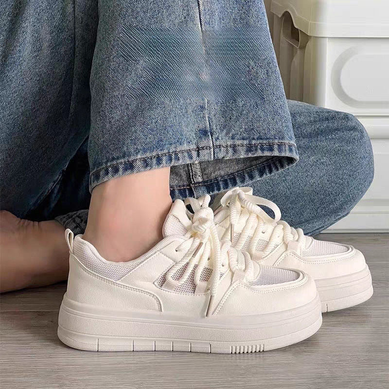 Damen Chunky Sneakers mit atmungsaktiver Textiloberfläche und stabiler Sohle Echo Archiv