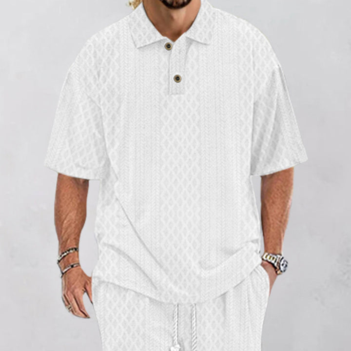 Herren stilvolles Poloshirt Echoarchiv