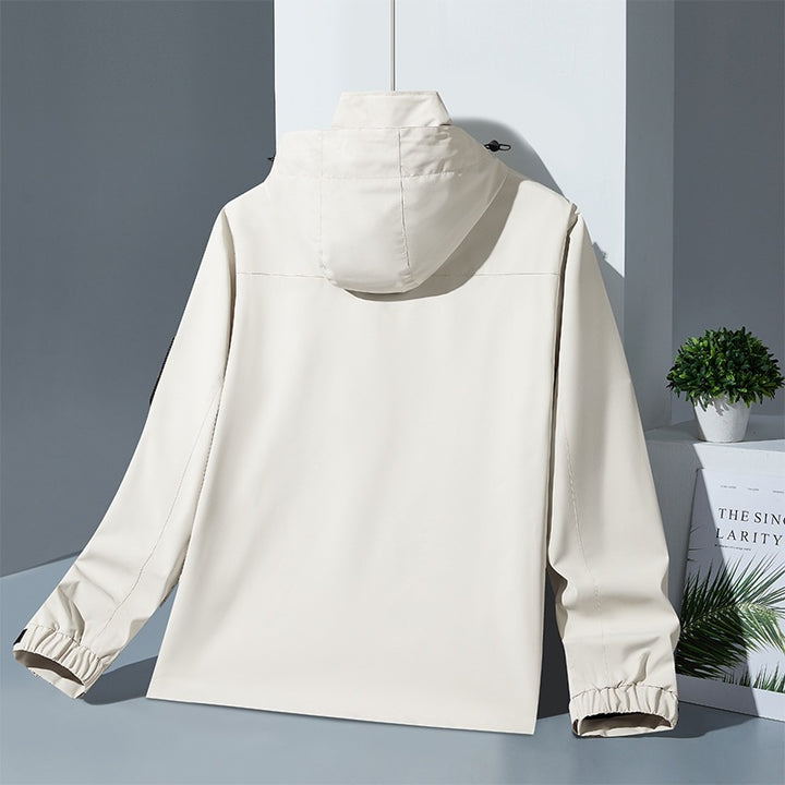 Herren Fleecejacke mit hohem Kragen Echo Archiv