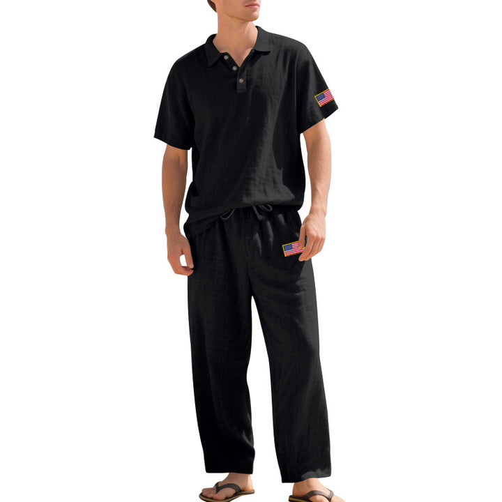 Herren lässiges Strand-Outfit aus leichtem und atmungsaktivem Stoff Echoarchiv