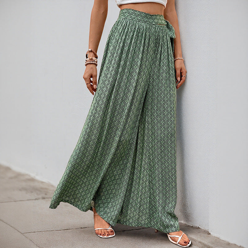 Damen Weite Palazzo Hose Echo Archiv