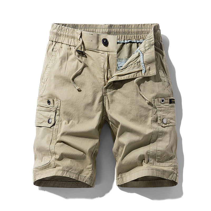 Herren Cargo-Shorts mit elastischem Bund und multifunktionalen Taschen Echoarchiv