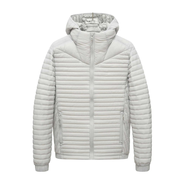 Herren Leichte Steppjacke mit Kapuze Echo Archiv