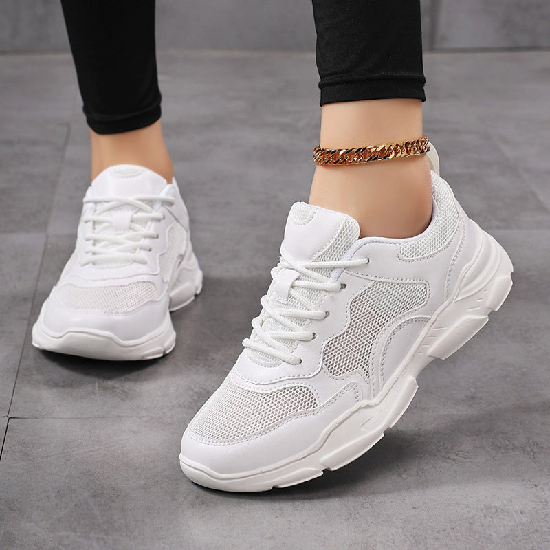 Damen nan moderner Komfort-Sneaker im Retro-Look mit atmungsaktivem Mesh, gepolsterter Ferse und profiliertem Leichtsohlenaufbau Echo Archiv