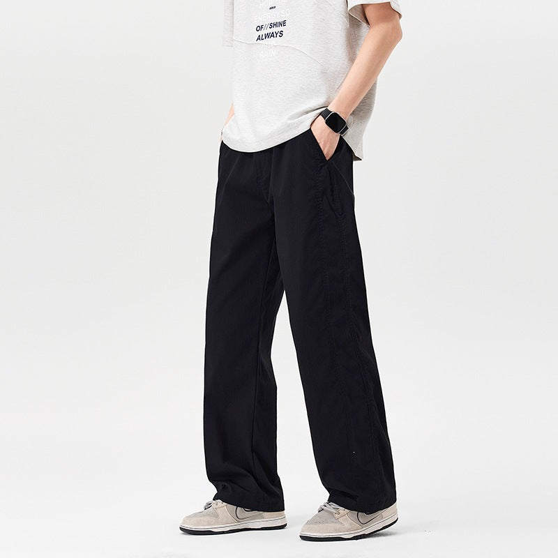 Damen Bequeme Weitgeschnittene Stoffhose Echo Archiv