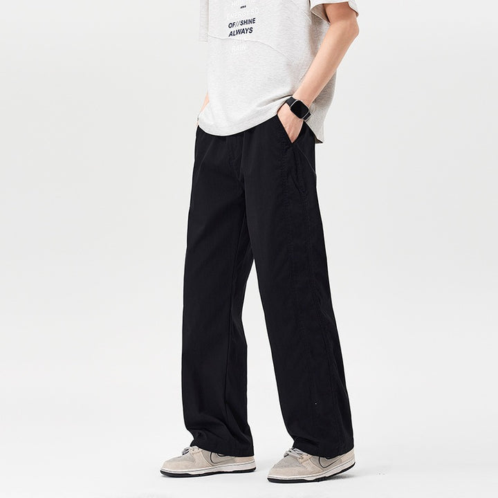 Damen Bequeme Weitgeschnittene Stoffhose Echo Archiv