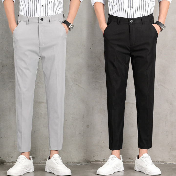 Herren moderneChinohose mit slim fit Schnitt und praktischen Seitentaschen Echoarchiv