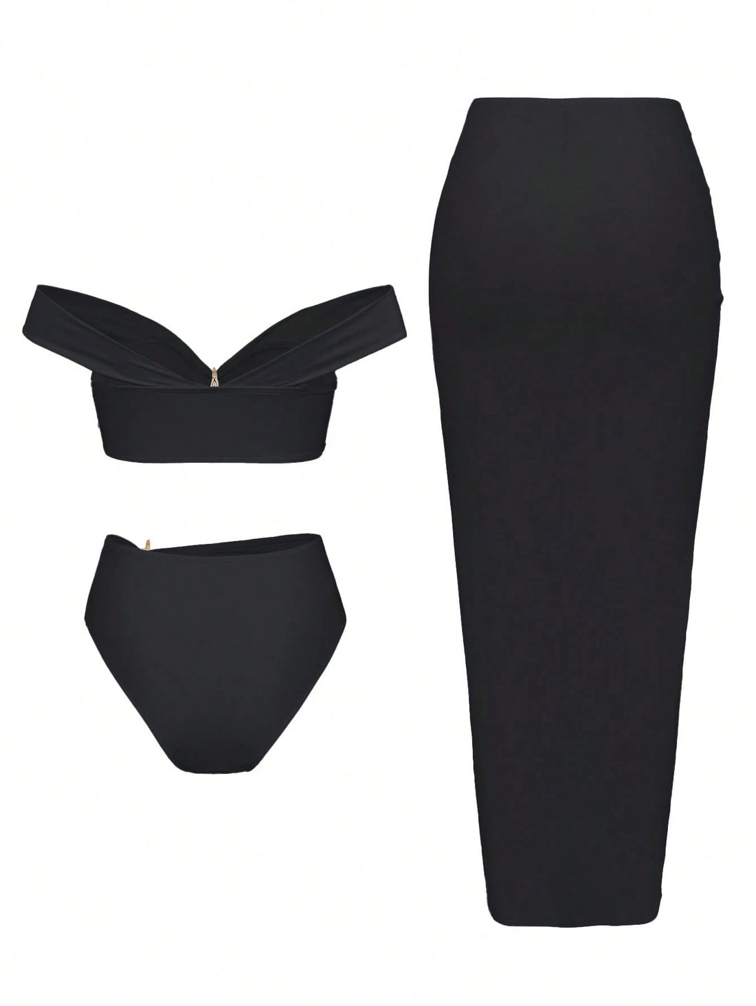 Damen Elegantes Bikiniset mit Wickelrock – Maréssa