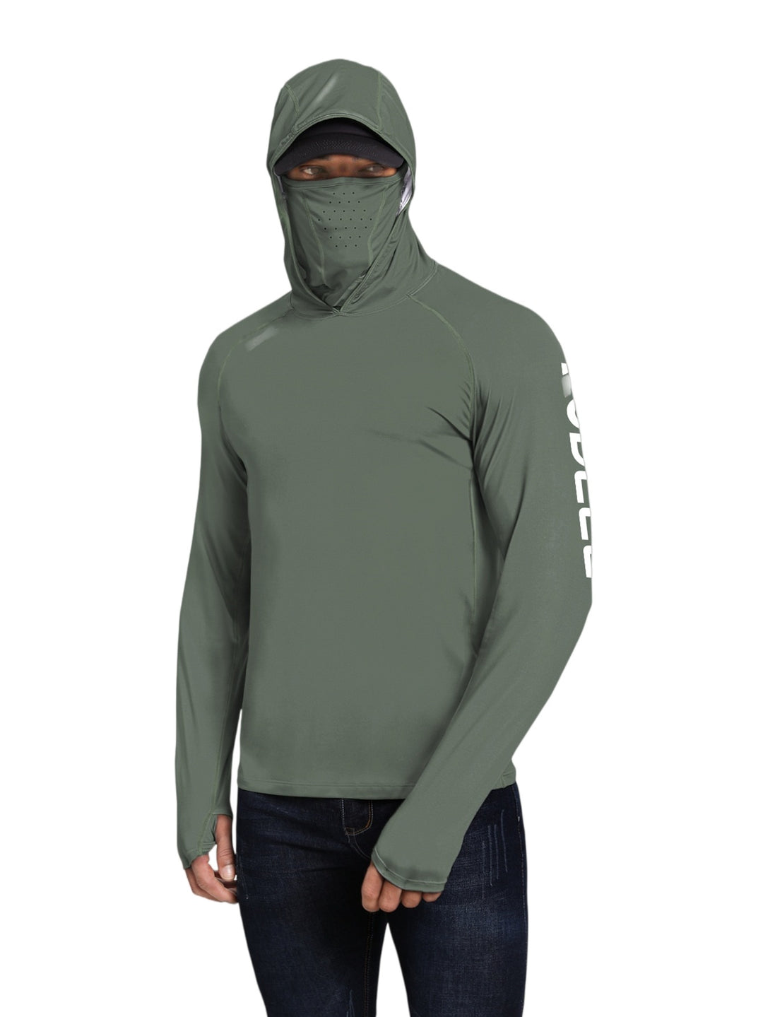 Herren Funktionales Outdoor Shirt mit Kapuze – Orvano