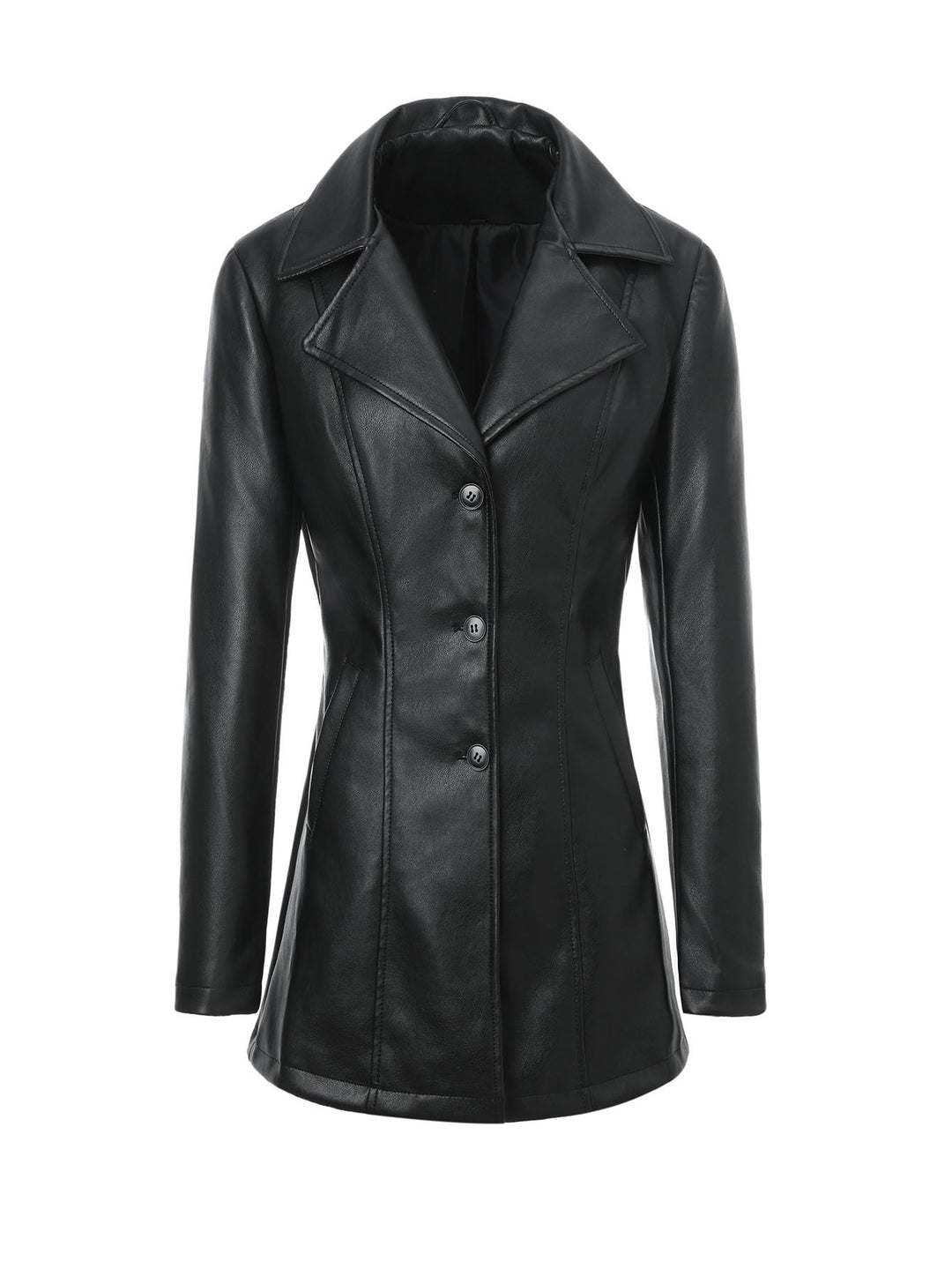 Damen Modischer Knopfblazer Echo Archiv