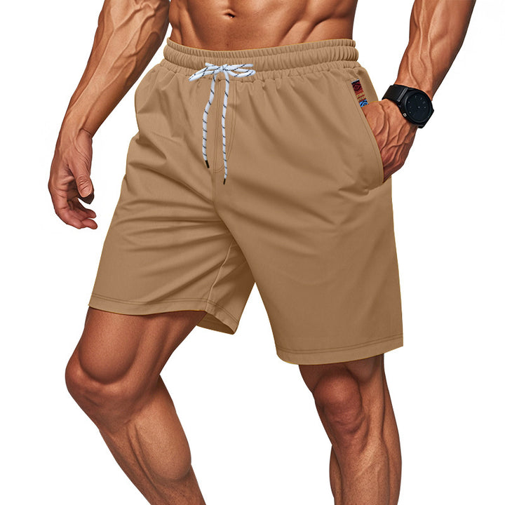 Herren sportliche Schwimmshorts mit elastischem Bund und Taschen Echoarchiv
