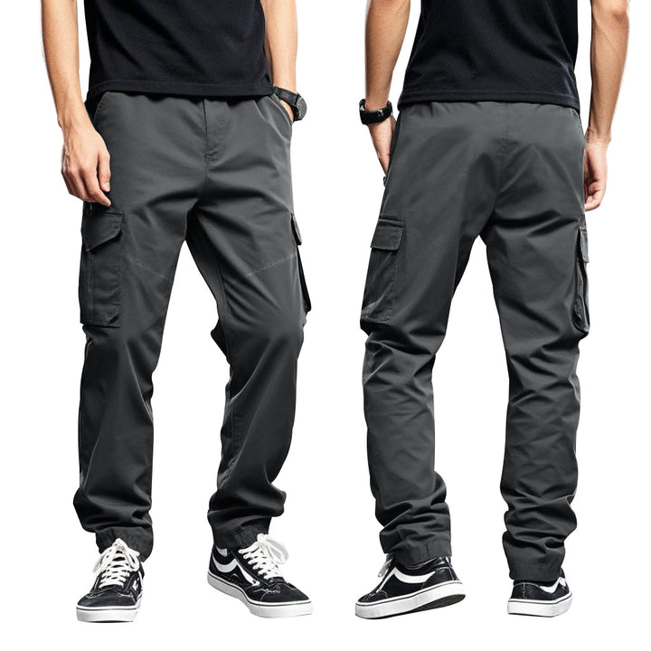 Herren Cargo-Hose mit vielseitigen Taschen und flexiblem Schnitt Echoarchiv