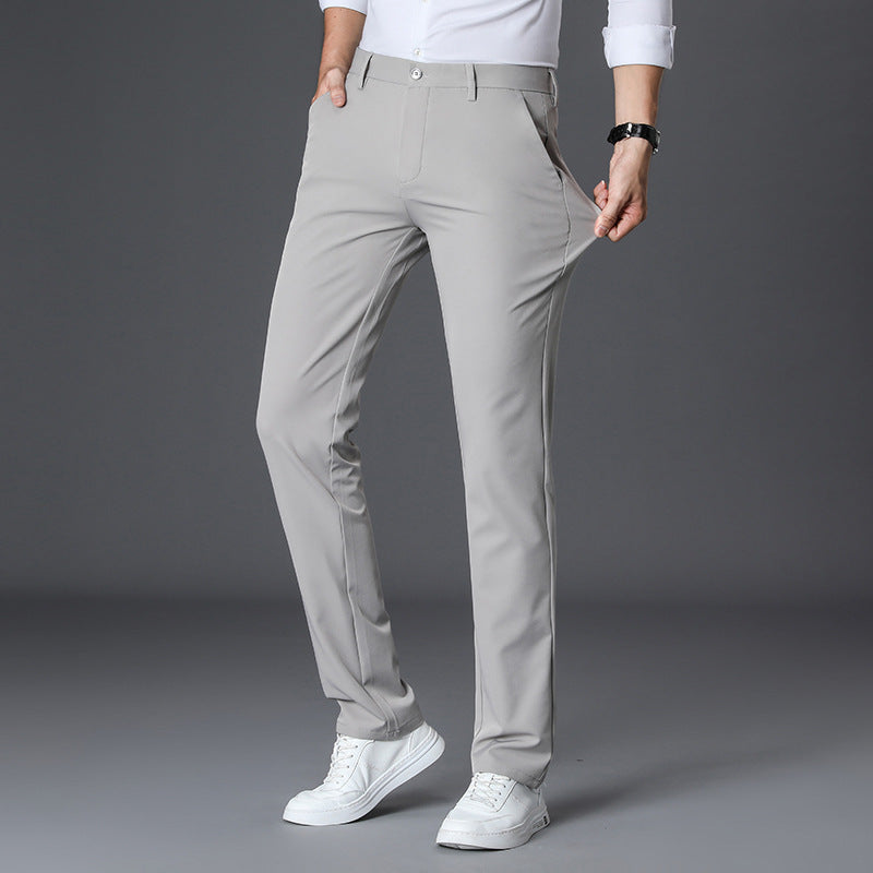 Herren Chino-Anzughose mit Stretch – Alveron