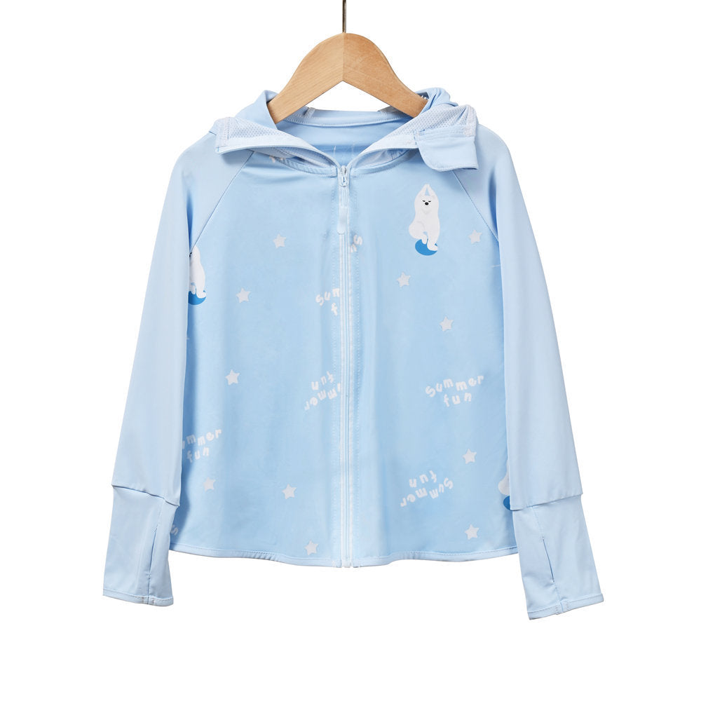Damen UV-Schutzjacke mit atmungsaktivem Stoff und abnehmbarer Kapuze Echo Archiv