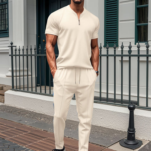 Herren Sportliches Oberteil und Jogginghose Set Echoarchiv