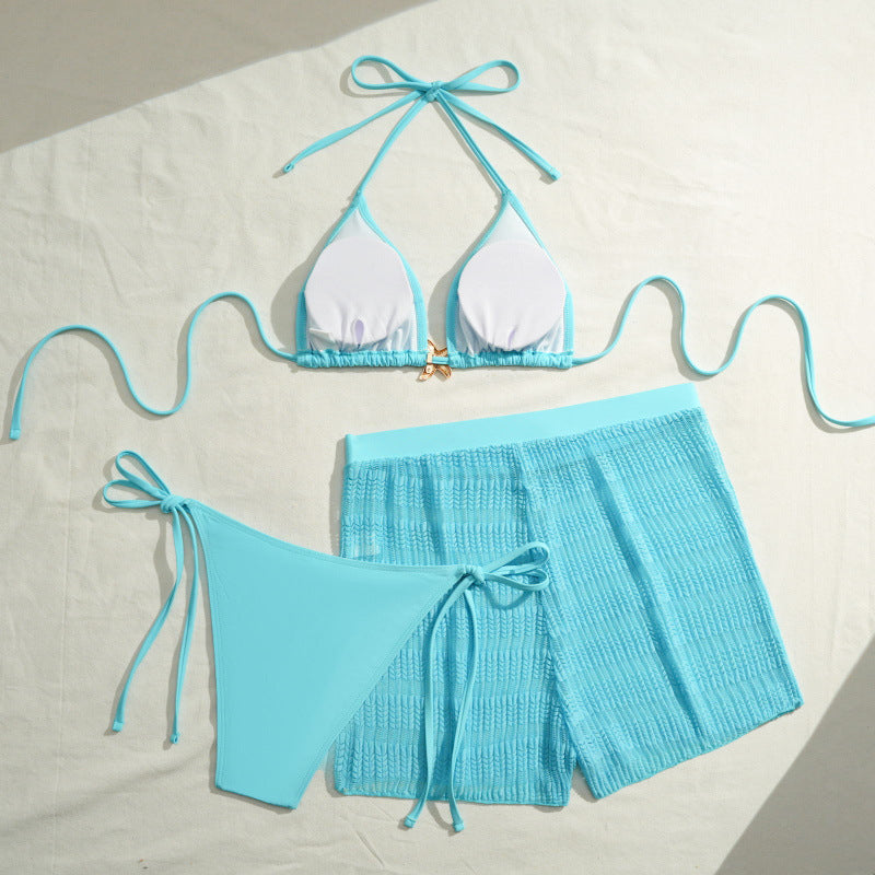 Damen Bikini-Set mit trendigen Raffungen und modischem Höschen Echo Archiv