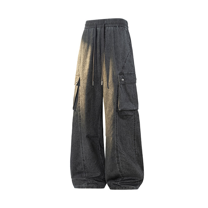Damen Weite Baggy-Cargohose Echo Archiv