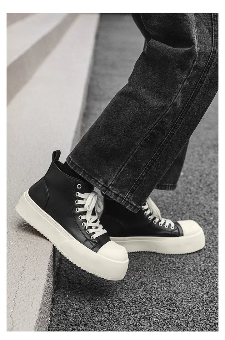 Damen Hochschaft Sneakers mit stylischem Plateau und robustem Obermaterial Echo Archiv