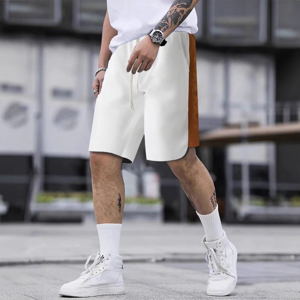 Herren sportliche Shorts mit detailreicher Struktur und innovativer Seitentasche Echoarchiv