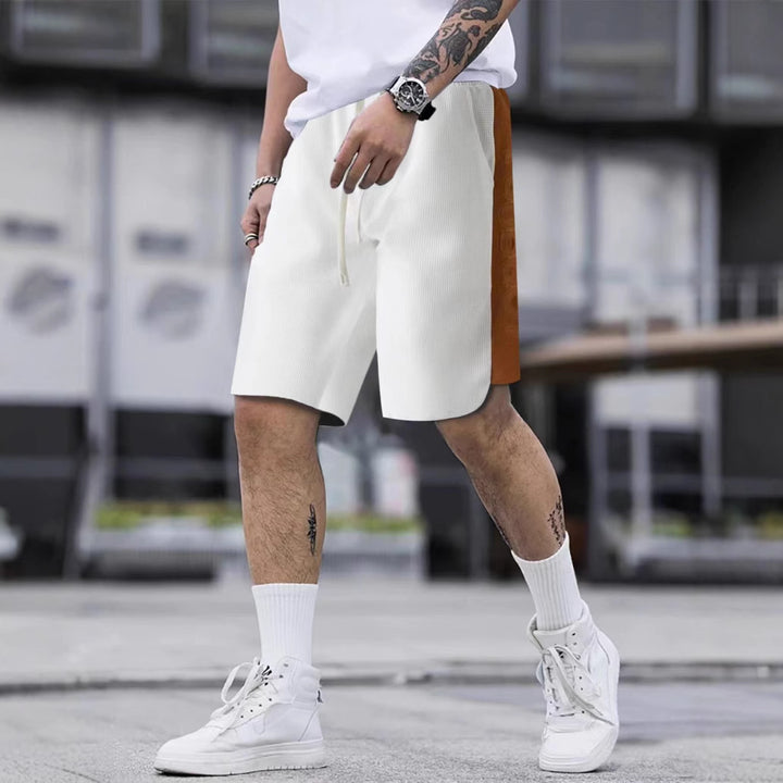 Herren sportliche Shorts mit detailreicher Struktur und innovativer Seitentasche Echoarchiv