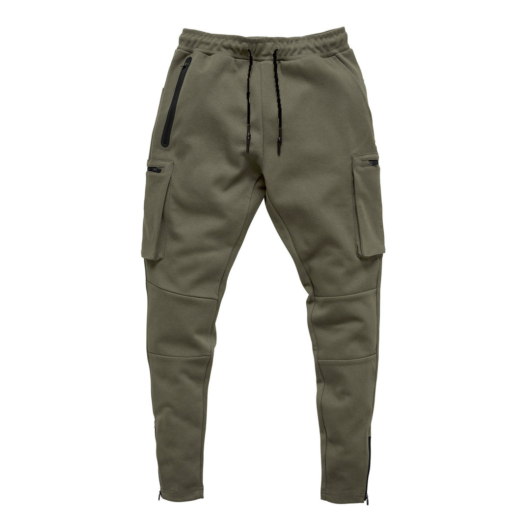 Herren Cargo-Jogginghose mit praktischen Reißverschlusstaschen und modernem Schnitt Echoarchiv