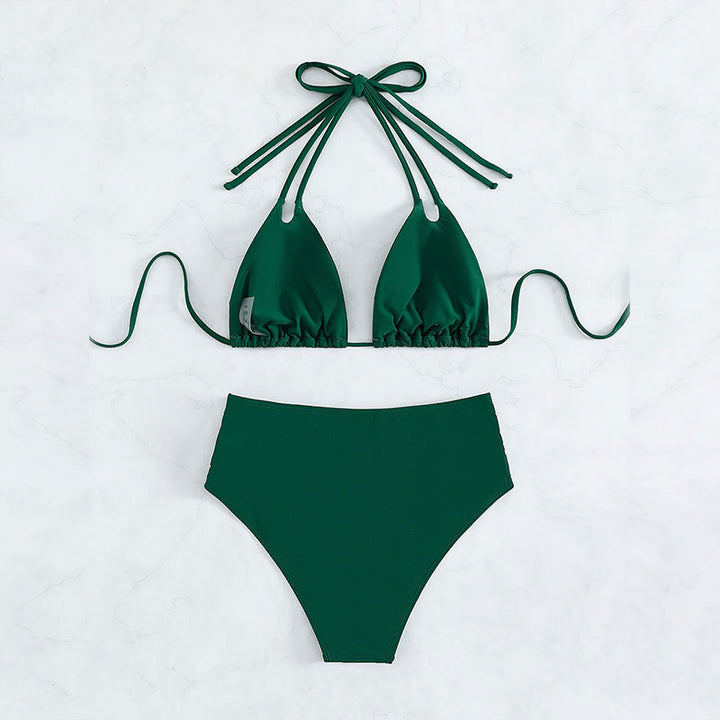 Damen Hochgeschnittener Triangel-Bikini mit innovativem Cut-Out-Design Echo Archiv