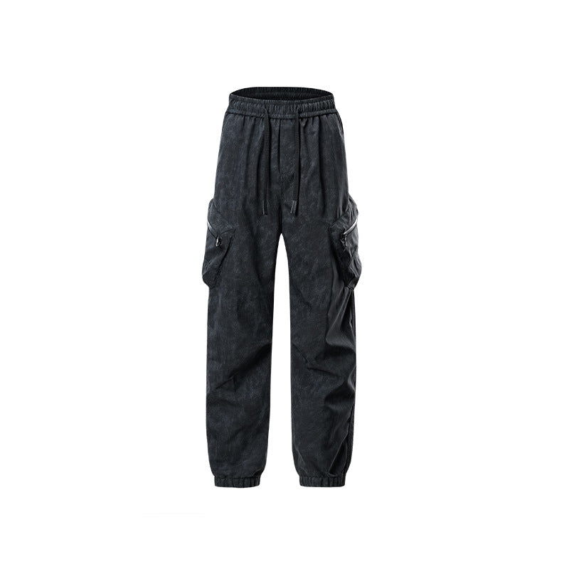 Damen Übergangs‑Cargohose im Vintage‑Wash mit elastischem Komfortbund und Multifunktionsseitenstaschen Echo Archiv