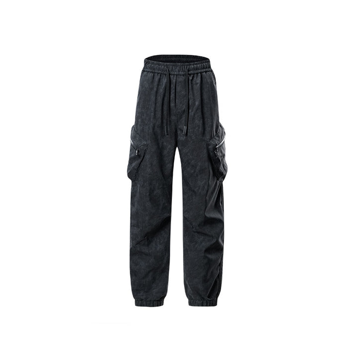 Damen Übergangs‑Cargohose im Vintage‑Wash mit elastischem Komfortbund und Multifunktionsseitenstaschen Echo Archiv