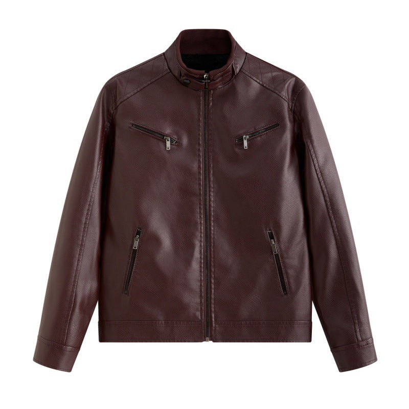Herren Stilvolle Motorradjacke Echo Archiv