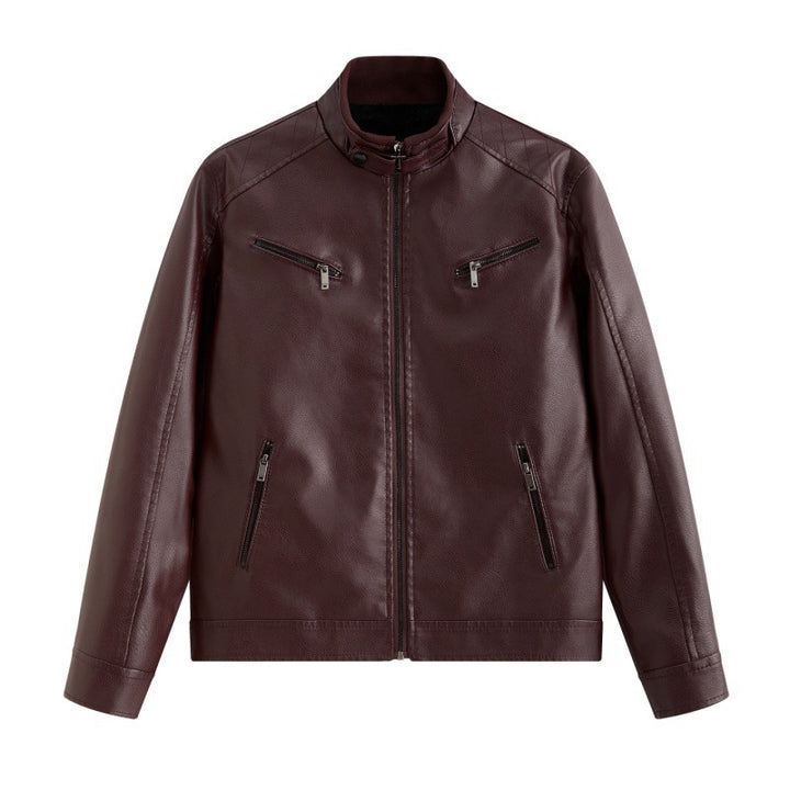 Herren Stilvolle Motorradjacke Echo Archiv
