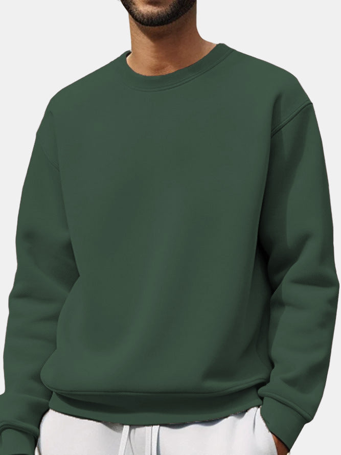 Herren lässiger Sweatpullover mit überschnittenen Schultern Echoarchiv
