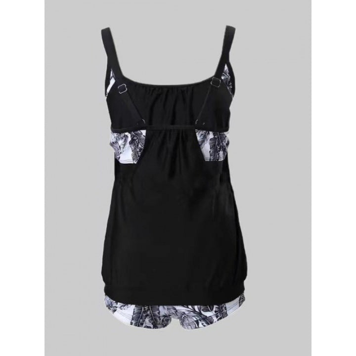 Damen Tankini-Set mit raffinierten Rüschendetails und sportlichem Schnitt Echo Archiv