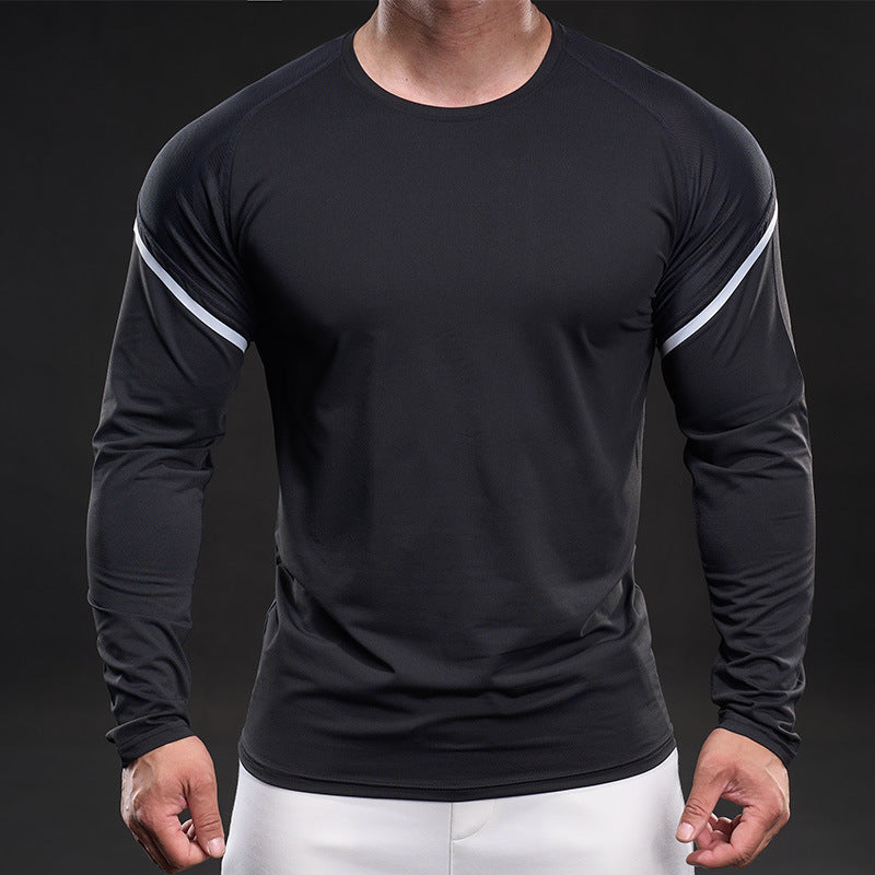 Herren sportliches Langarm-Funktionsshirt Echoarchiv
