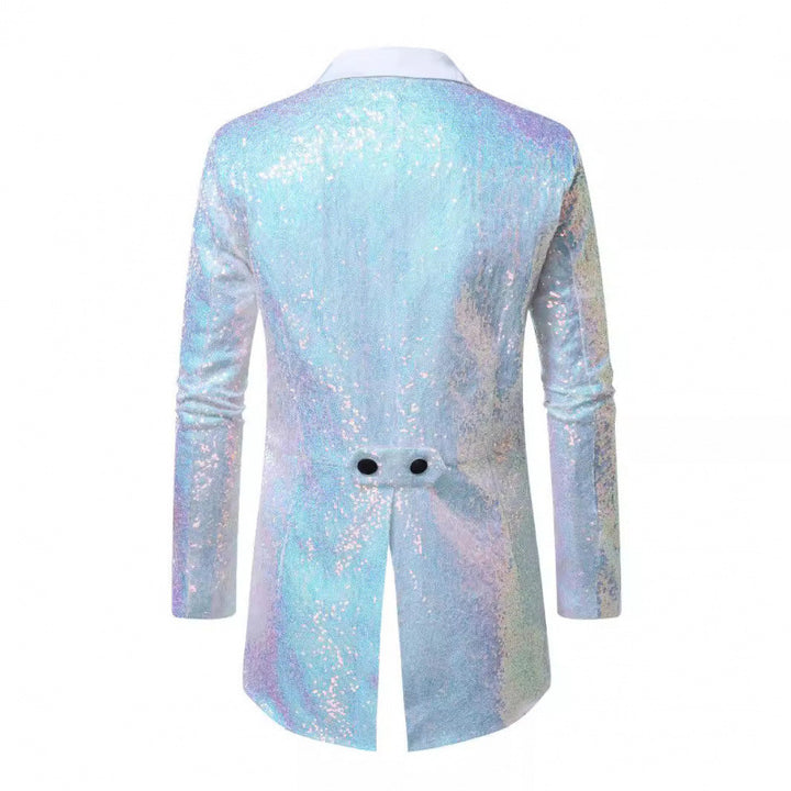 Herren Glitzernder Smoking-Blazer Echoarchiv