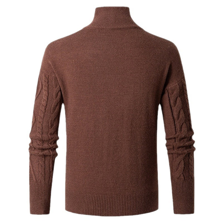 Herren Strickjacke mit eleganten Kabelmustern Echoarchiv