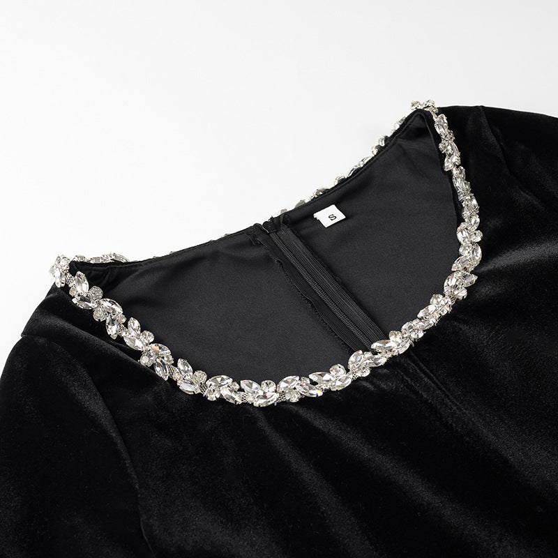 Damen Samt-Minikleid Echo Archiv