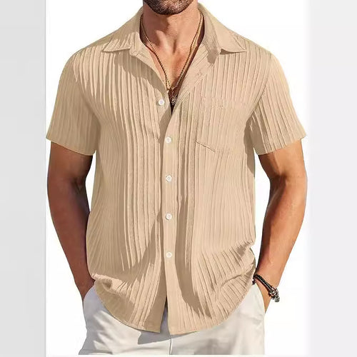 Herren Kurzarm Hemd Echoarchiv