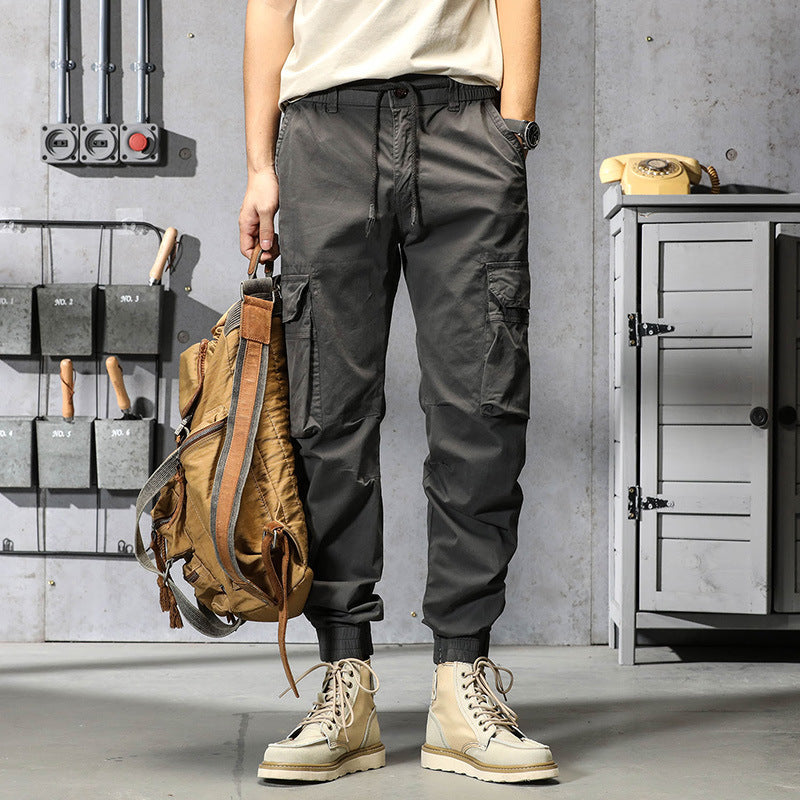 Herren Tapered‑Cargohose im Joggerstil mit elastischem Komfortbund und großzügiger Taschenorganisation Echo Archiv