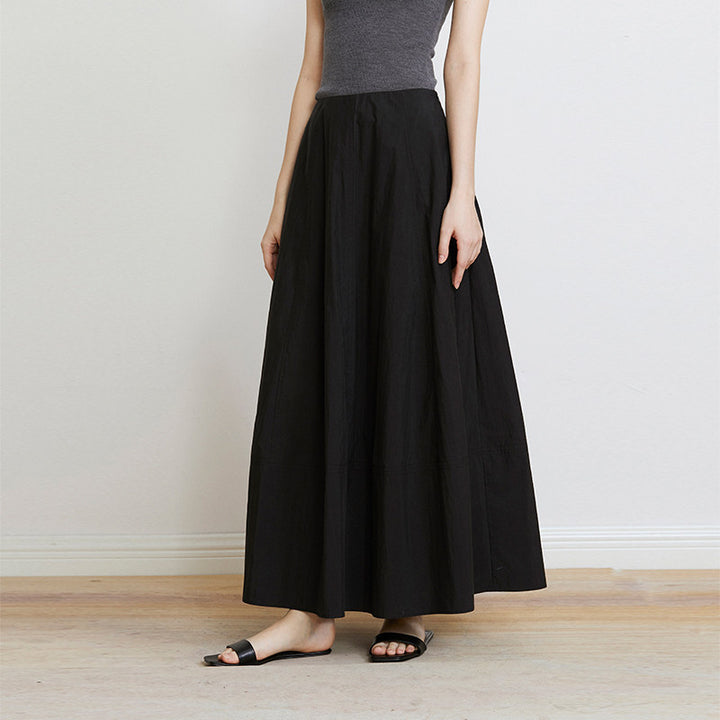 Damen Maxirock mit schwingendem Design Echoarchiv