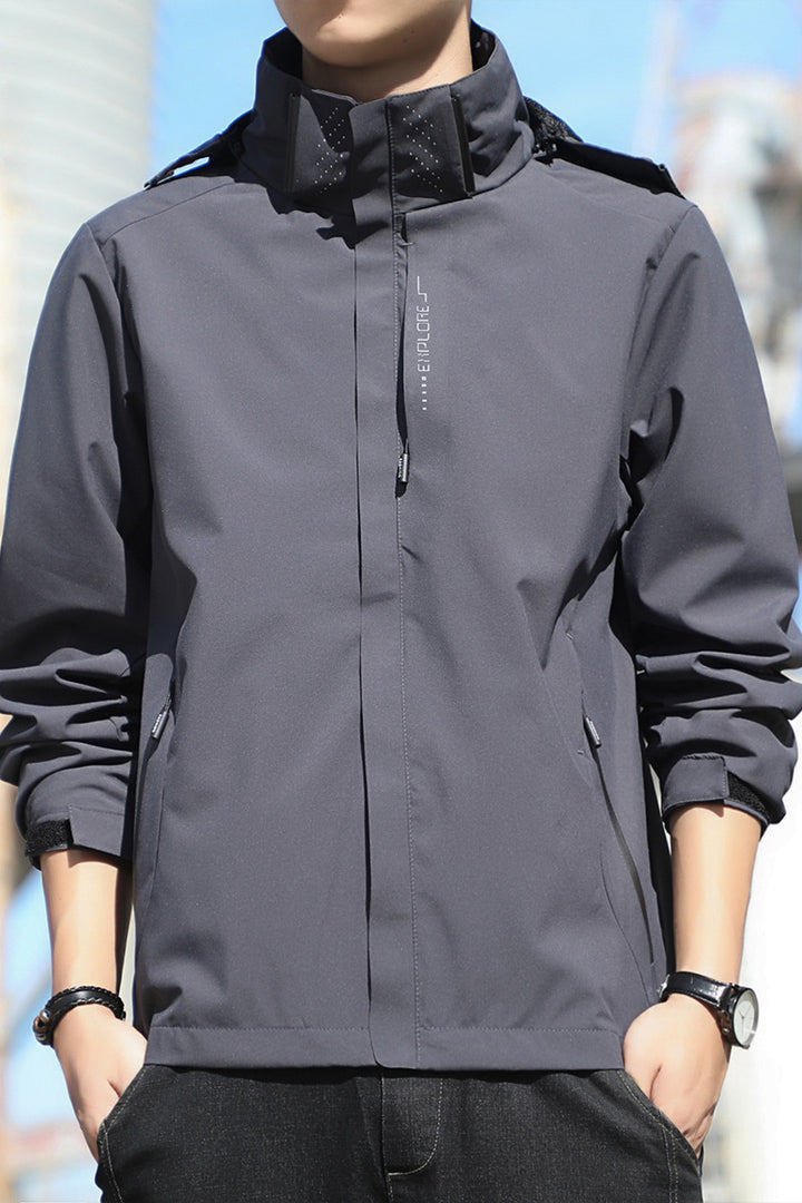 Damen Softshell Outdoorjacke mit abnehmbarer Kapuze, winddichter Membran und atmungsaktivem Meshfutter Echoarchiv