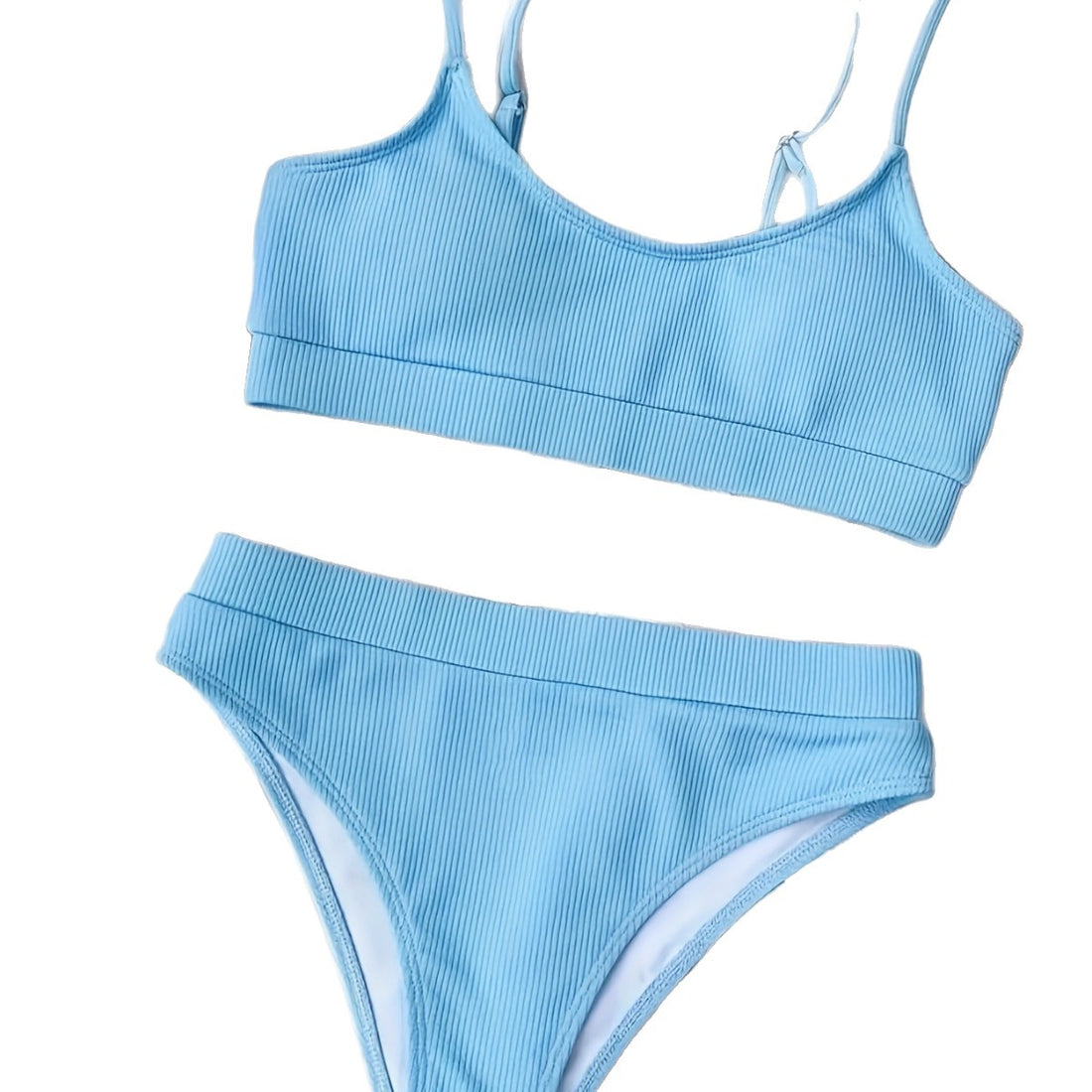 Damen Hochtailliertes Bikini-Set mit feuchtigkeitsableitendem Material – Maréssa