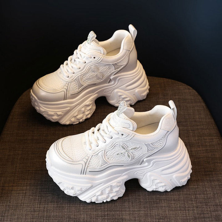Damen Chunky Sneakers mit voluminösem Profil und atmungsaktiver Struktur Echo Archiv