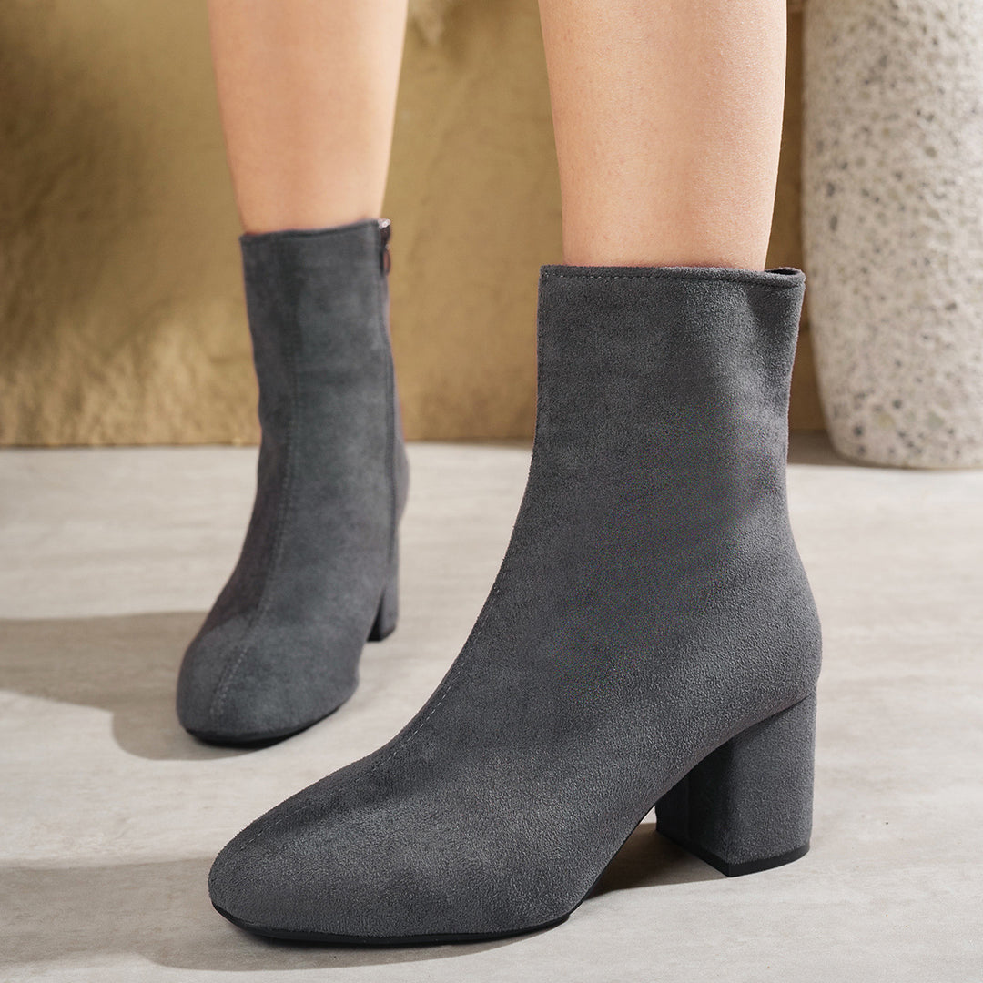 Damen Elegante Blockabsatz Stiefeletten Echo Archiv 1787606100