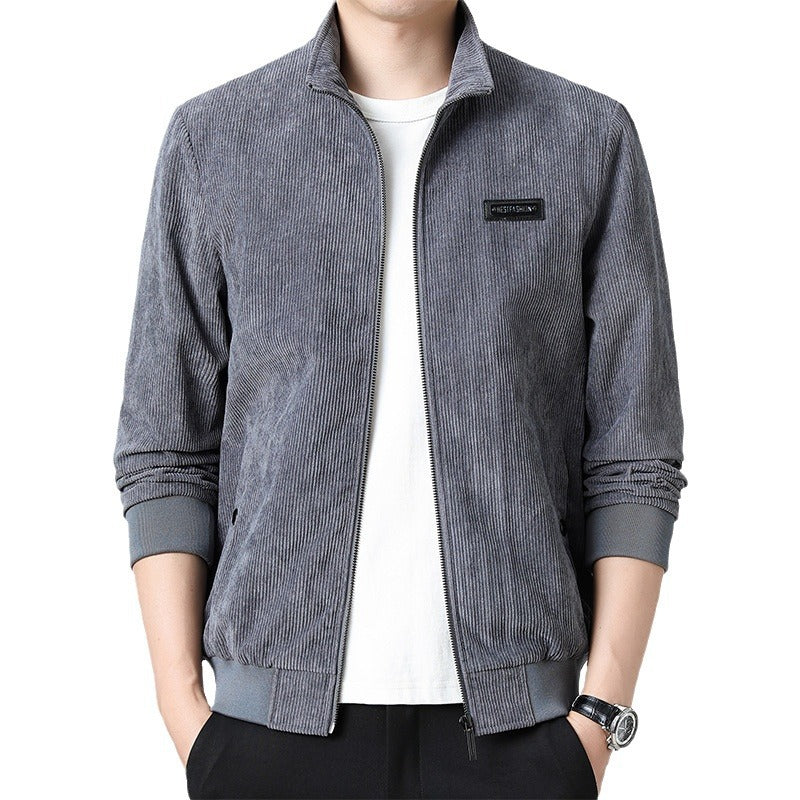 Herren Modische Steppjacke mit kragen Echo Archiv