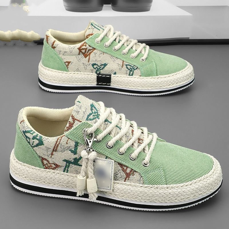 Damen Sneakers mit kreativem Textiloberteil und eleganter Sohle Echo Archiv
