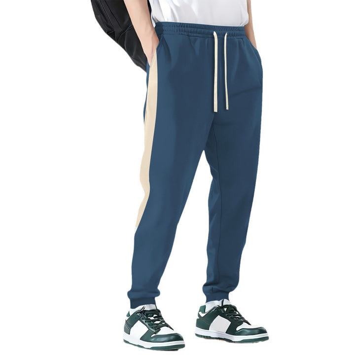 Herren Sportliche Jogginghose mit seitlichen Streifen und elastischem Bund Echoarchiv