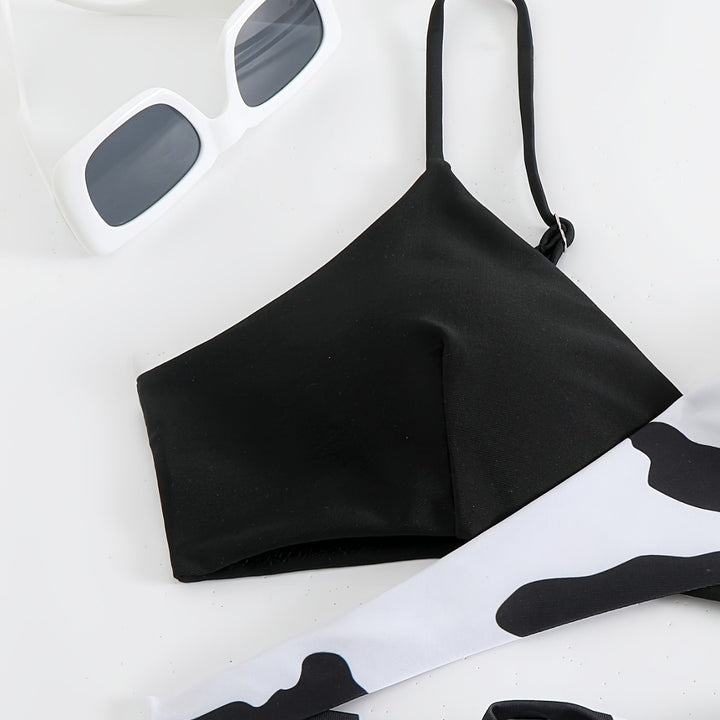 Damen Triangel-Bikini mit sportlichem Knoten-Design Echo Archiv
